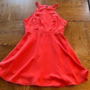 Stylish Coral Dress